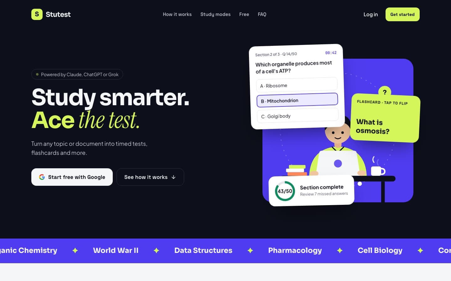 Stutest homepage